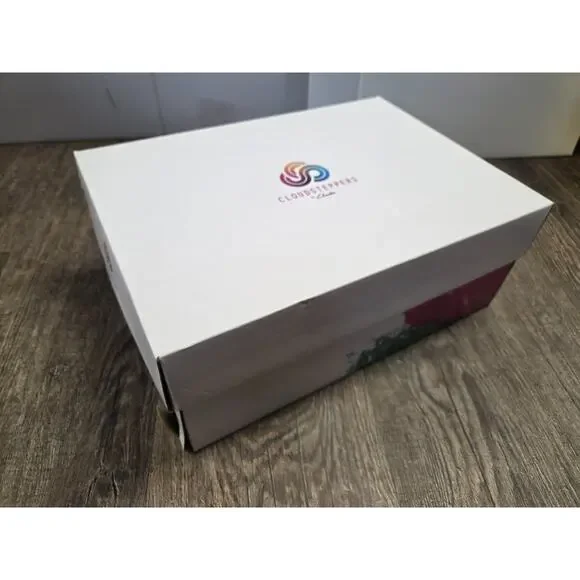 Clarks Cloudsteppers ARLA SHAYLIE Sandals Deep Fuscia Pink Fabric NEW IN BOX 8.5 - Picture 7 of 7